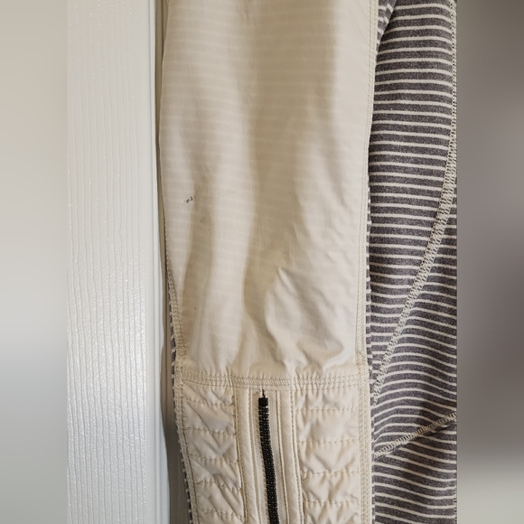 Lululemon Rebel Runner Ghost Hyper Stripe Heathered Slate Jacket - Picture 4 of 7